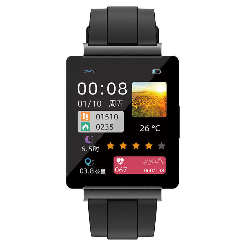 ks01Smart Watch Non-Invasive Blood Glucose and Oxygen Health Monitoring Watch NFC Huaqiangbei Sports Smart Watch