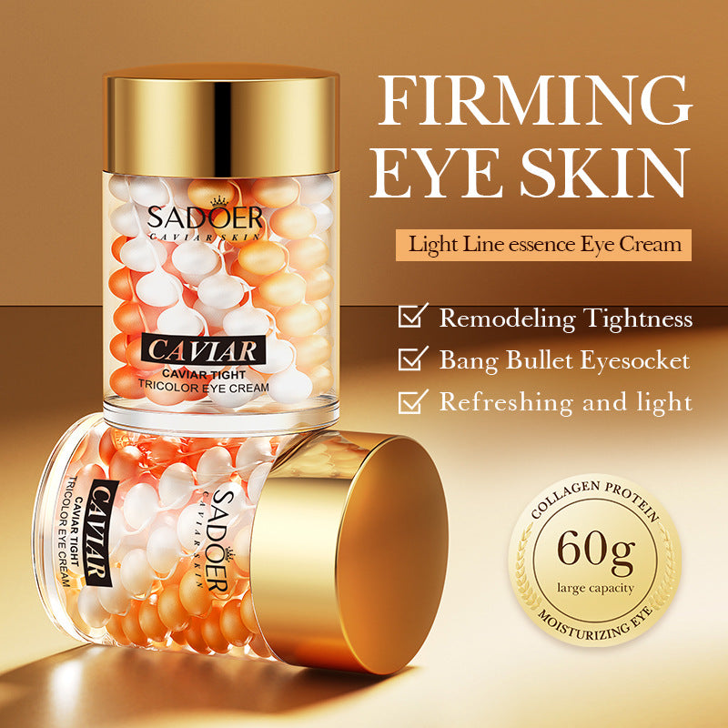 Caviar Eye Cream60g Three Colors Moisturizing Improve Dark Circles Eye Lines Eye Bags Export Manufacturer Wholesale
