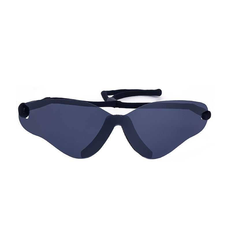 Big talker Y2K Sunglasses for Women, Sun Protection, Cycling, Sports, Windproof, Sunglasses, European and American Style, Frameless, One-piece Glasses, Men's Glasses