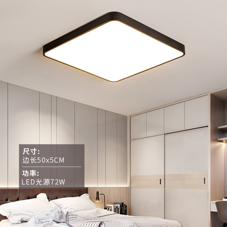 Modern simple personality square living room lamp Nordic Creative Home Use led Bedroom Ceiling Light Zhongshan Lighting Fixtures