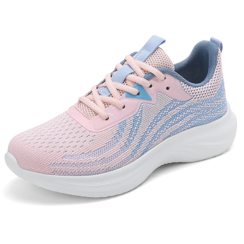 Plus Size Women's Shoes Mesh Breathable Sports Shoes Casual Shoes Lightweight Student Running Shoes Soft Sole Travel Shoes