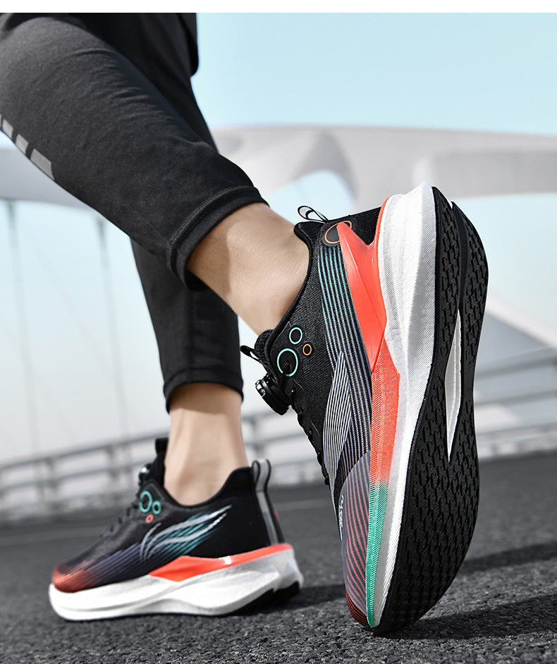 New Chitu Professional Training Running Shoes for Men, Shock Absorption, Racing Carbon Plate Shoes, Couple Style, Non-Slip, Wear-Resistant Sports Shoes