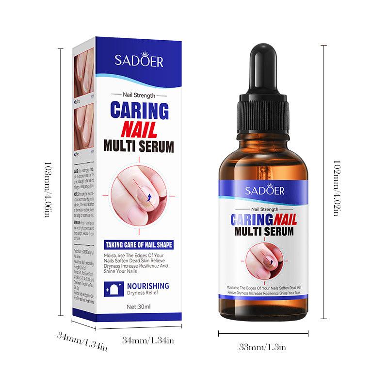 Full English Moisturizing Nail Care Essence SADOER Skin rejuvenation and moisturizing essence liquid  wholesale