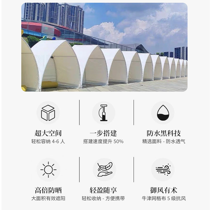 Boat-shaped Tent for Scenic Areas, Shopping Malls, Christmas Atmosphere, Outdoor Restaurants, Couples' Booths, Campsites, Rooftop Camping, Barbecue