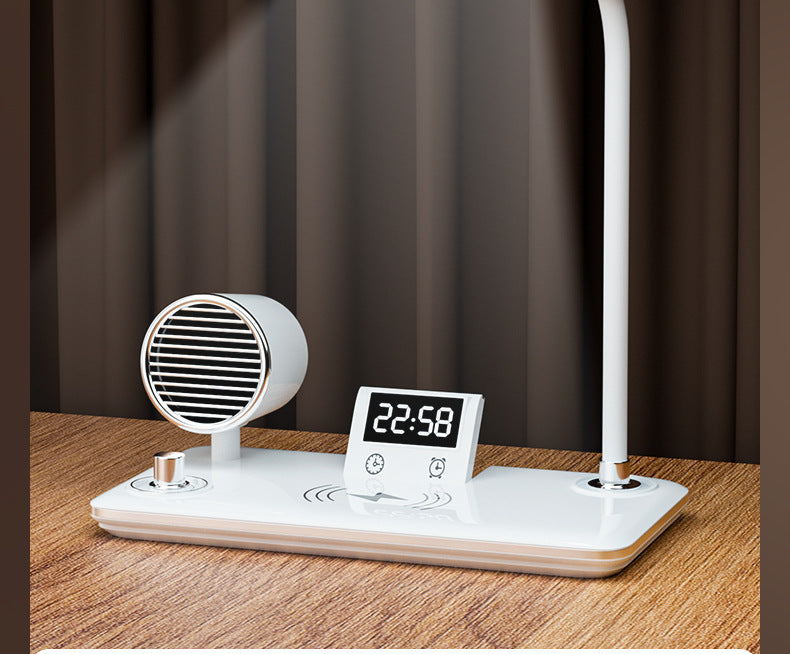 Multifunctional Wireless Charging Desk Lamp Foldable Reading Light Bluetooth Speaker Atmosphere Night Light  Customization Factory