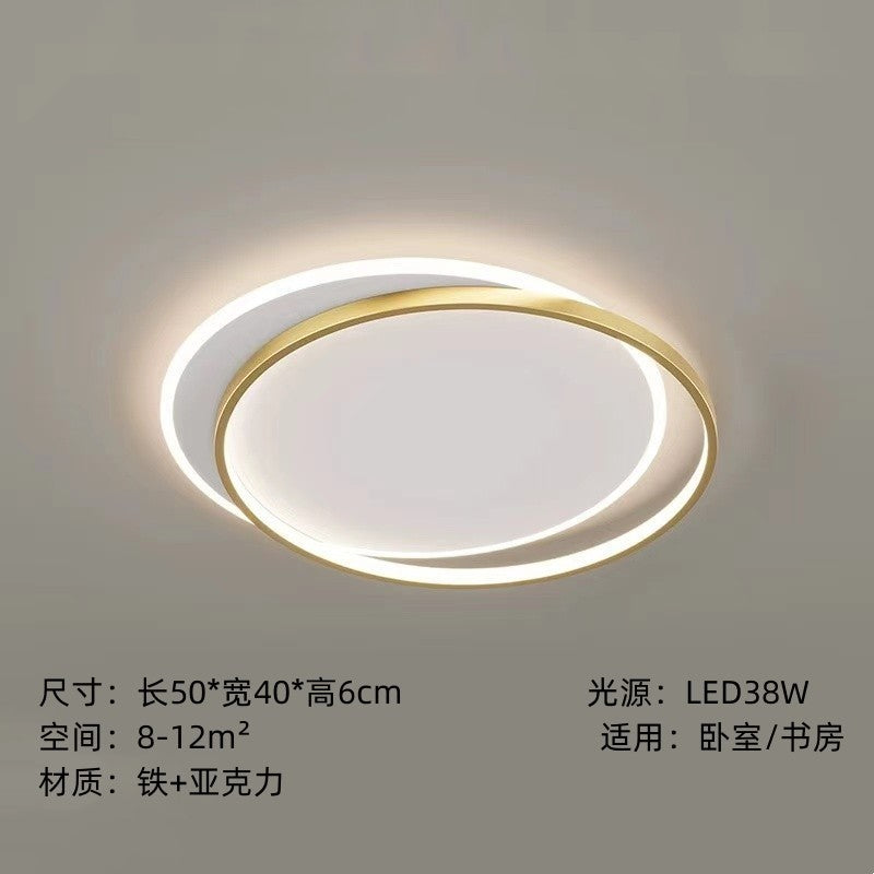 2025New Simple Modern Style led Ceiling Lamp Round Room Light Fixture Nordic Style Master Bedroom Dining Room Home Light Fixture