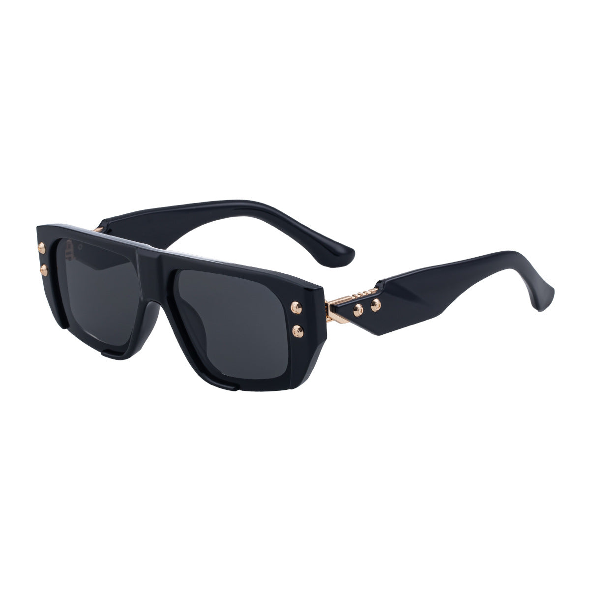 2025New Fashion Square Frame Sunglasses for Men, High-End Personality Outdoor Trend Driving Sun Protection Sunglasses for Men