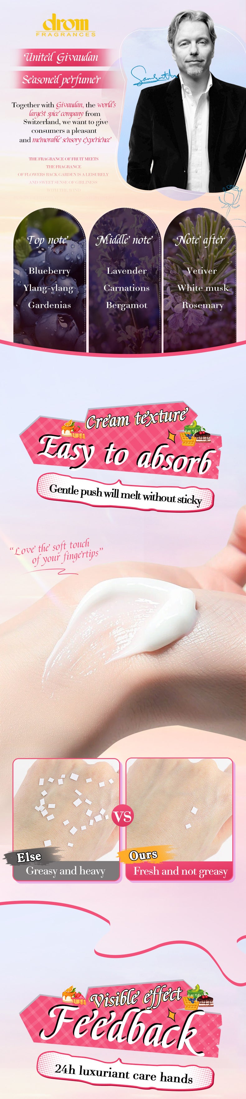 BIOAOUA 香氛保湿护手霜套装 秋冬季保湿护手霜跨境外贸批发