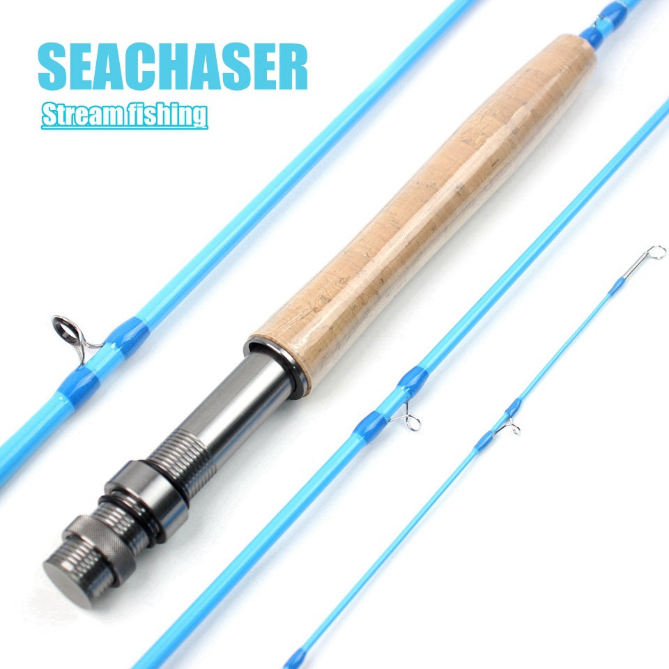 In Stock Fly Fishing Rod5/6#Fly fishing rod carbon ultra-light4Fishing Rod Stream Fishing Rod European and American Popular Fly Fishing