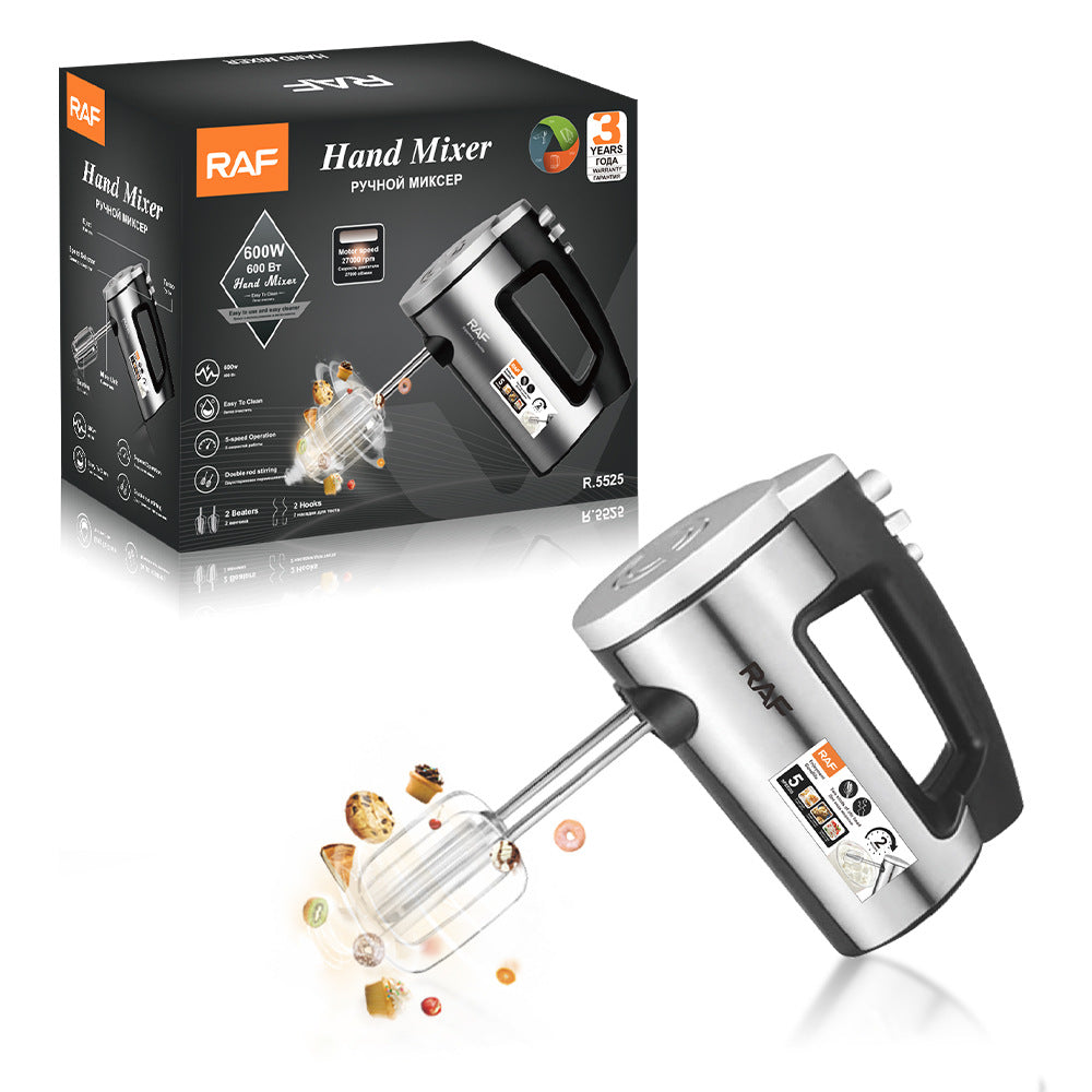 EU Plug Household Fully Automatic Lightweight Handheld Electric Cream Whisk Mini Mixer Batter Egg Beater