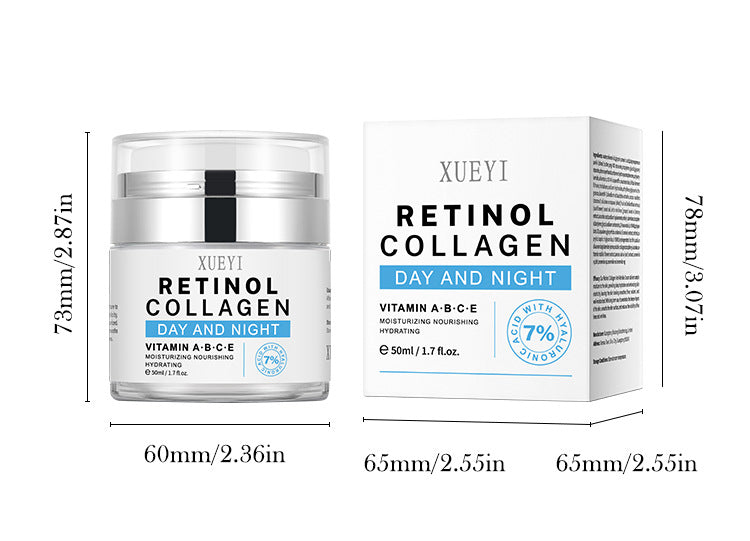 Oil Control Moisturizing Collagen Retinol Face Cream Brightening Skin Tone Hydrating Anti-Wrinkle Firming Face Cream