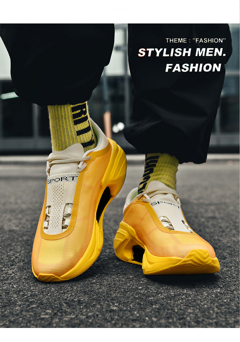 Summer Hot-Selling Shadow Carbon Plate Casual Trendy Men's Shoes Lightweight Rebound Wear-Resistant Shock-Absorbing Youth Training Sports Shoes