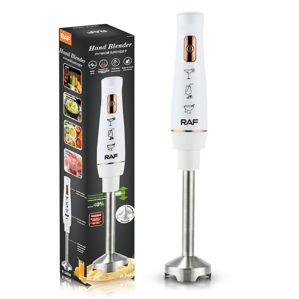 RAF EU Standard Handheld Cooking Stick Mixer Multi-Functional Household Food Cooking Auxiliary Food Baking