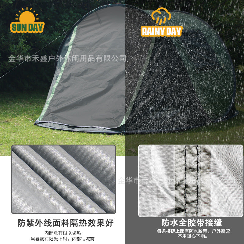 Tent Fully Automatic Folding Quick Open Sunshade Park Children Play Sand Camping Outdoor Portable Rainproof Sunproof