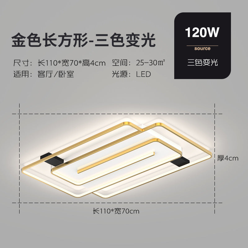 Light luxury living room lamp, simple modern style LED Ceiling Lamp2025New Year's New Personalized Restaurant Bedroom Creative Lamp