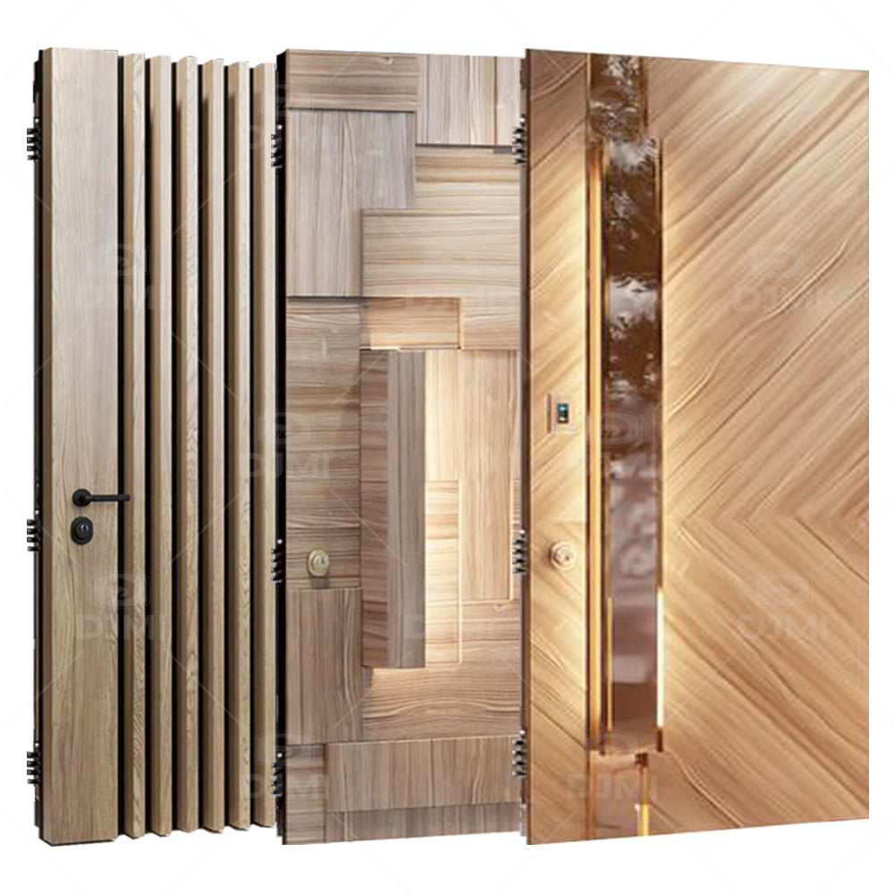 Exterior Front Doors for Houses Modern Doors for Houses Wood Entry Wooden Villa Entrance Door Single French Front