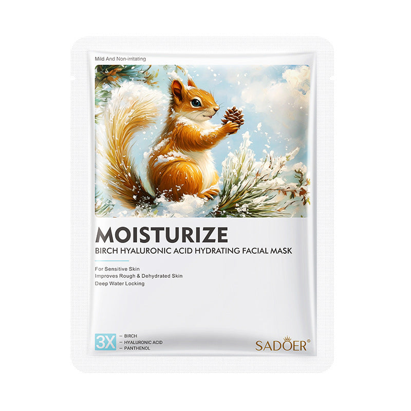 Full English Birch Hyaluronic Acid Hydrating Mask SADOER Moisturizing and hydrating face masks  wholesale