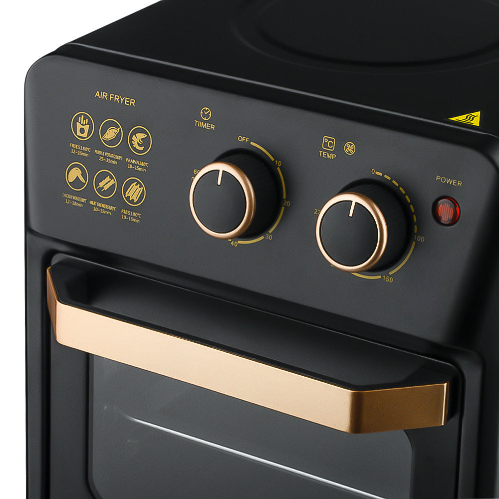 RAF Electric Oven EU Standard14L Multifunctional Household Air Fryer Fully Automatic Intelligent Oven Fryer Visual Baking
