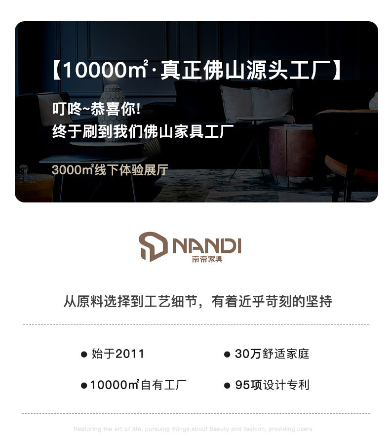 Source Factory Living Room Leather Sofa Italian Minimalist High Back Straight Row Genuine Leather Sofa Small Apartment High Leg Sofa Shipping and tax not included