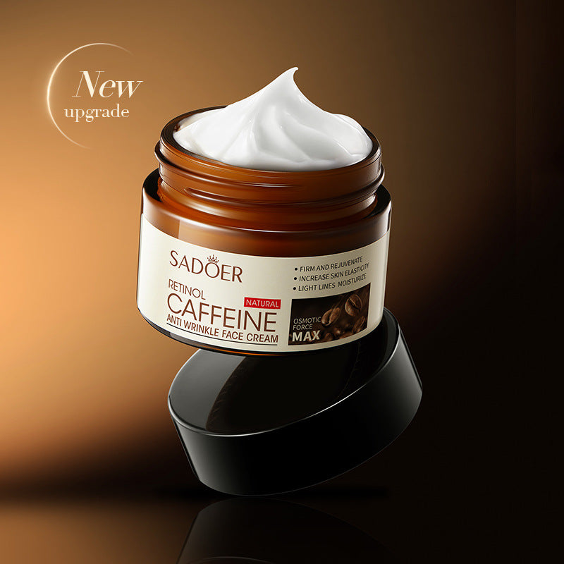 Full English Retinol Caffeine Face Cream50g SADOER Hydrating Moisturizing Cream  Wholesale