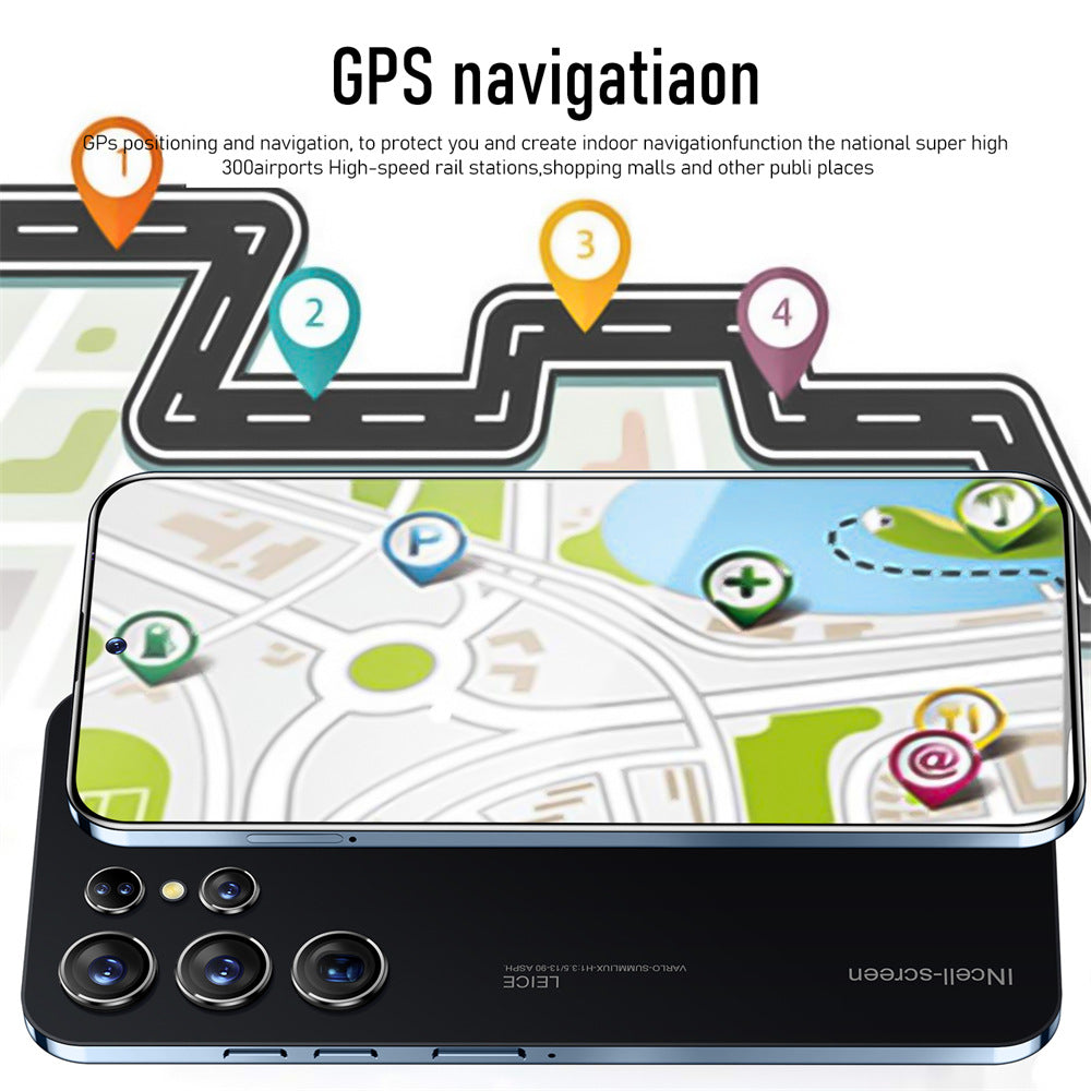 Mobile Phone S23+Ultra7.3Inch16+512G Memory All-in-One Machine Factory Direct Smart Full Screen