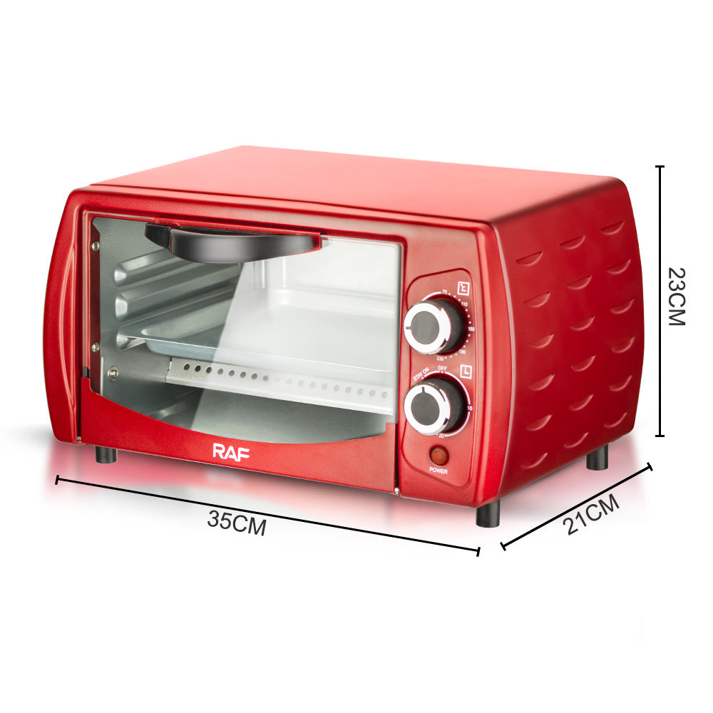 RAF European Standard Multifunctional Electric Oven for Home Use14L Mini Air Oven Multifunctional Bread and Cake Maker