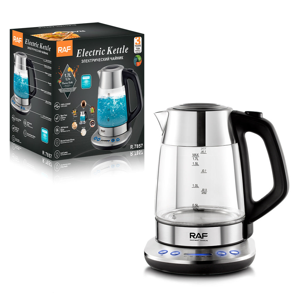 RAF European Standard Electric Kettle Household Health Kettle Multi-Functional Herbal Tea Decoction Split-Type Boiling Water Kettle1.5L