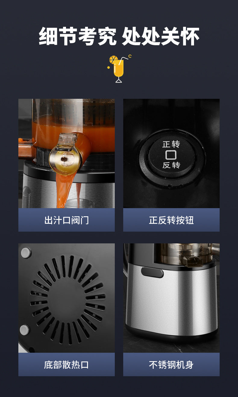 Customized Juicer with Pulp Separator, Small Household Multifunctional Fruit Juicer, Blender
