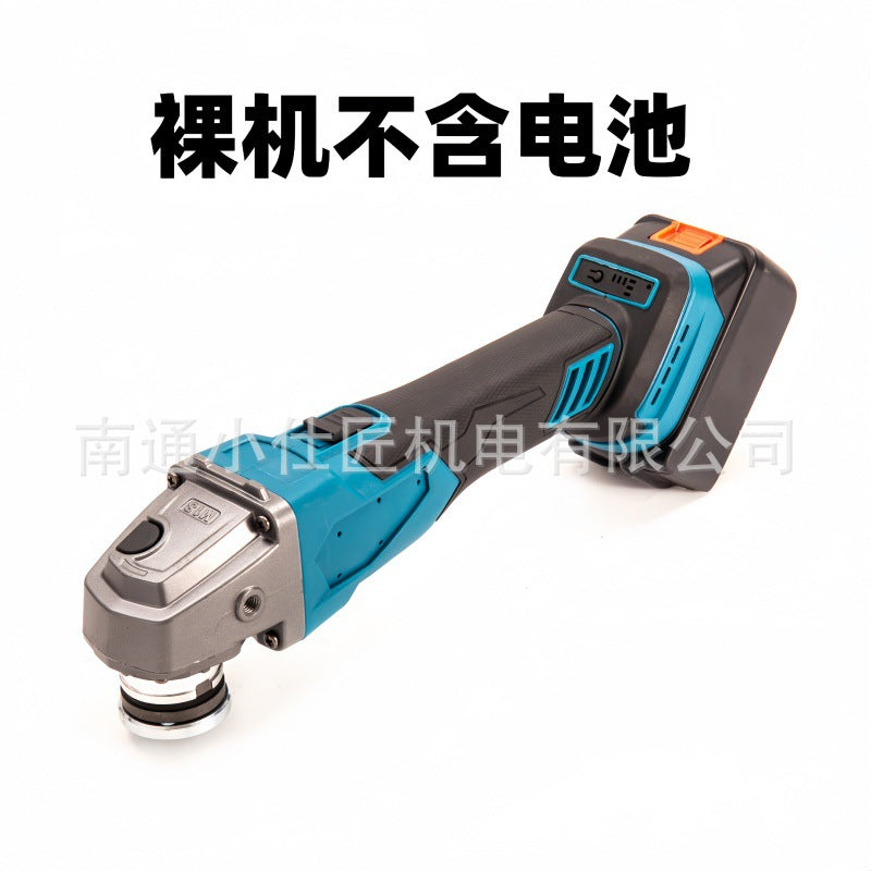Manufacturer supplies high-power electric angle grinder portable lithium battery rechargeable polishing machine multifunctional grinder