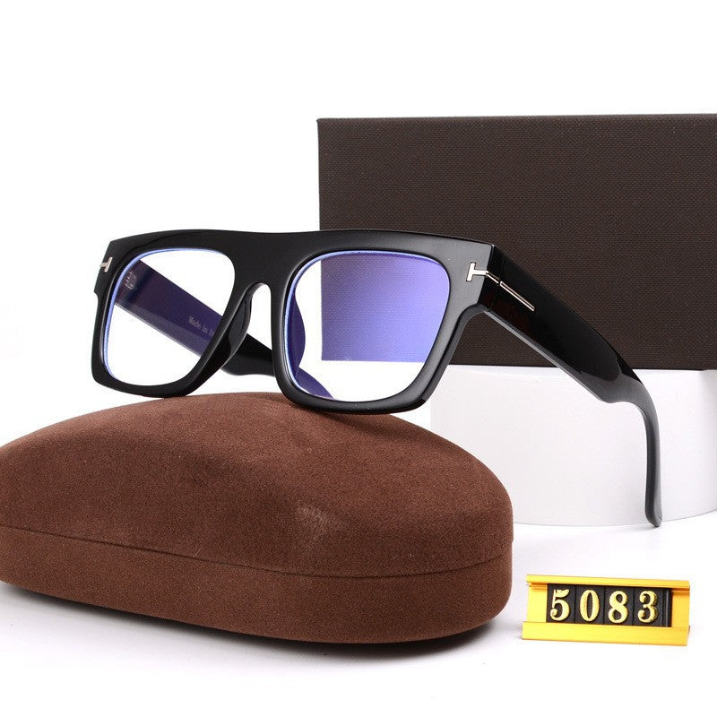 Designer Sunglasses T Square Large Frame for Men and Women Fashion Wholesale Sunglasses Non-Prescription Glasses5083Tide
