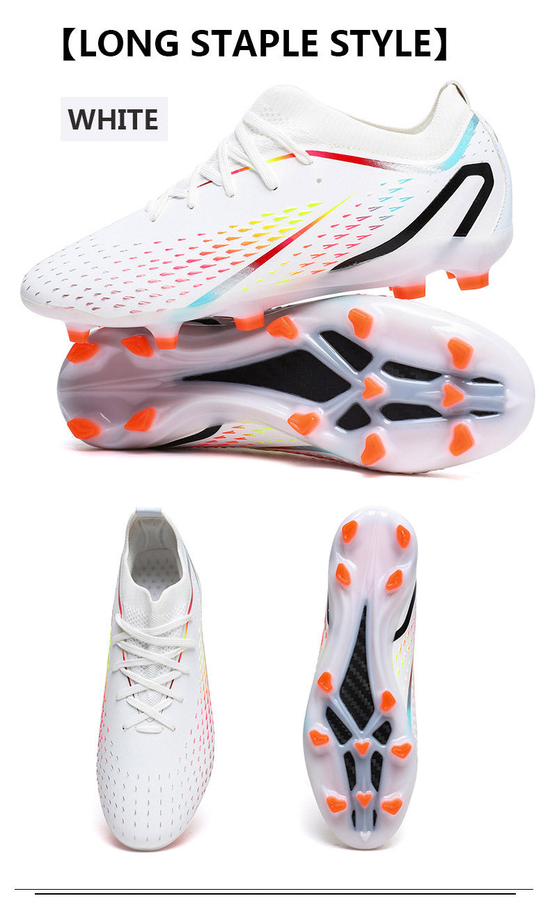 New Style Spike Soccer Shoes for Men, Students, Adults, Grass Training Long Spike Non-Slip Professional Competition Football Shoes