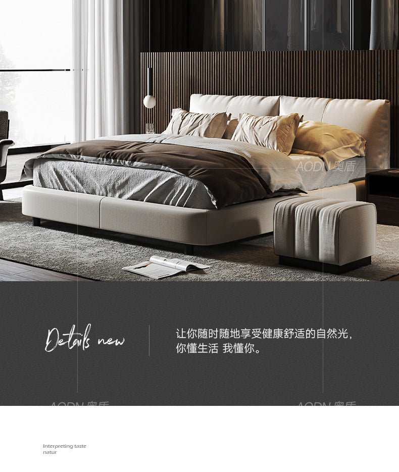 Italian Style High Brightness Full Spectrum Eye Protection Design Sense High-end Light Luxury Master Bedroom Creative Cloud Ceiling Light