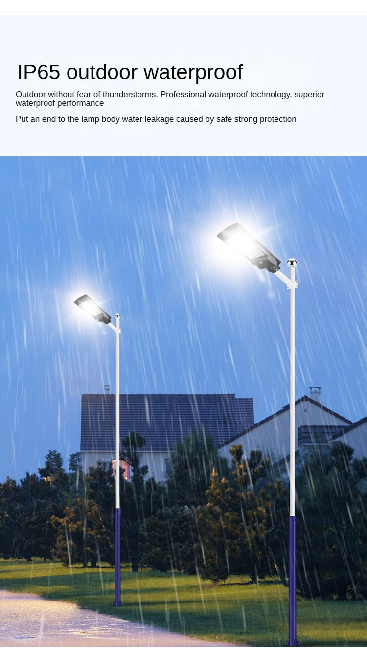 200W 400W Integrated Human Body Sensing Solar Wall Led Street Light
