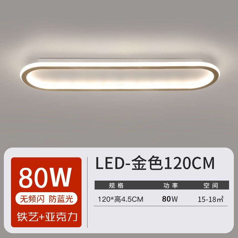 Nordic Ultra-Thin Ceiling Light Rectangular led Living Room Lamps Modern Minimalist Round Lamp Bedroom Lamp Office Lamps