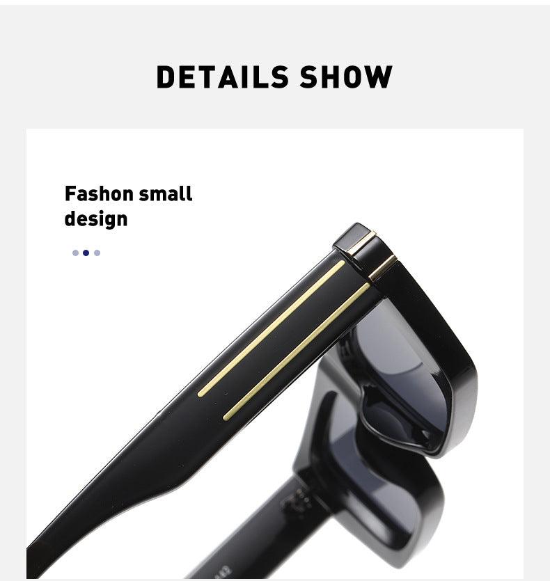 European and American Style Small Frame Sunglasses for Women Fashion Square Frame Sunglasses for Men Wholesale sunglasses