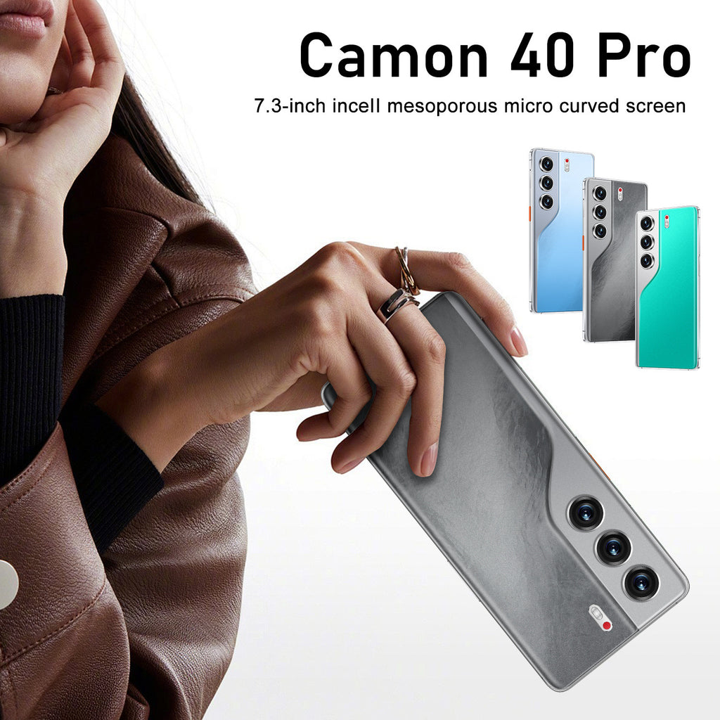 Camon 40 Pro New7.3Inch incell Screen16+1T Android smartphone fast charger all-in-one device