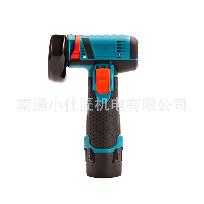 Cross-Border Foreign Trade Mini Rechargeable Lithium Electric Angle Grinder Household Multi-Functional Portable Cutting Grinding Machine Polishing Machine