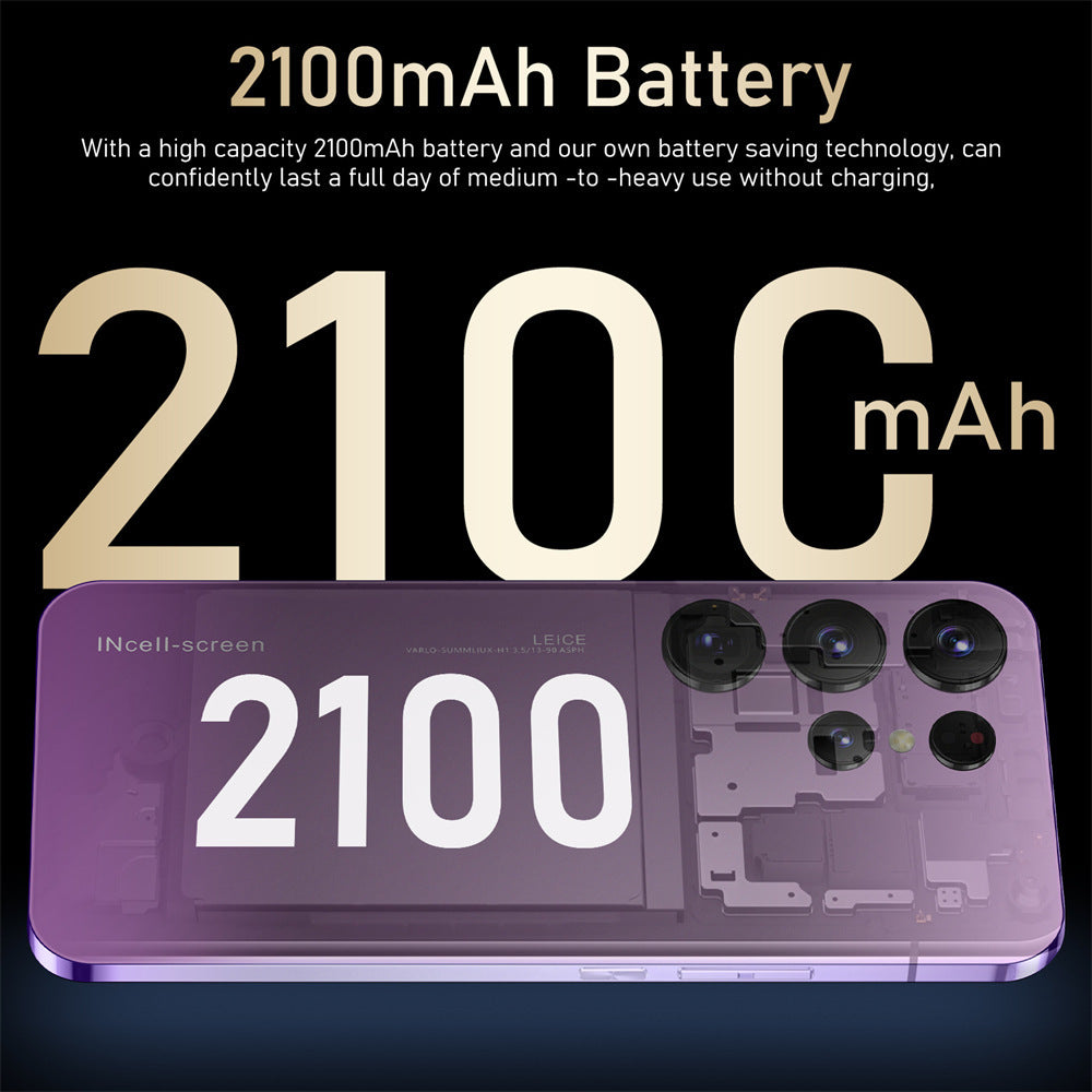 202516+1T Smartphone S23Ultra HD Large Screen4G Android Smartphone