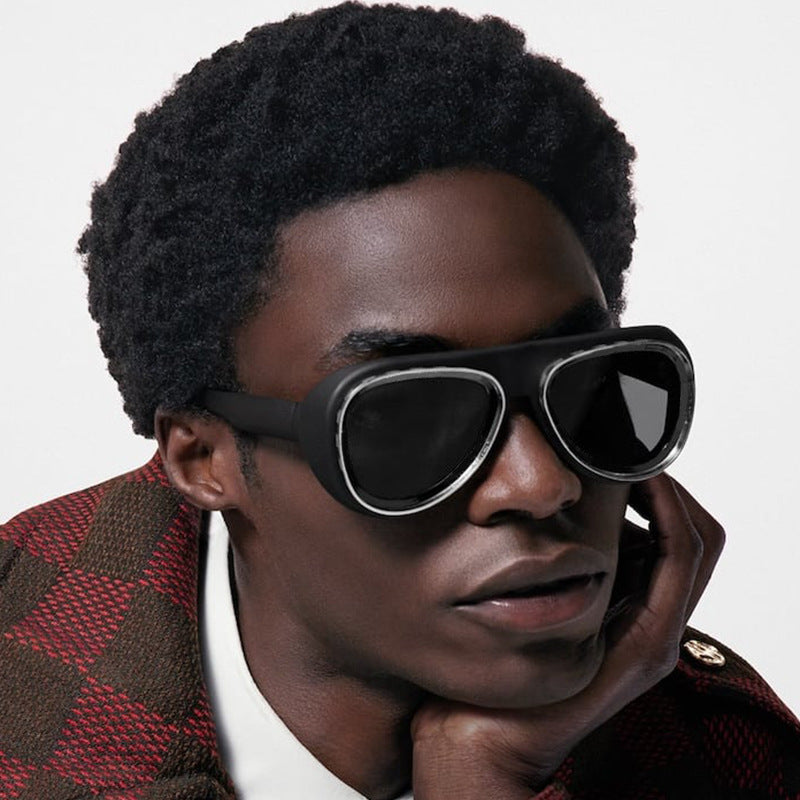 European and American Toad Sunglasses for Men, High-End Pilot Sunglasses, Men's Driving Sun Protection Glasses sunglasses