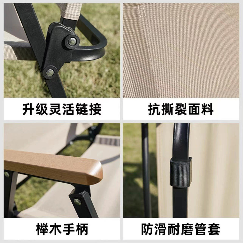 Wholesale Outdoor Folding Chair Aluminum Alloy Portable Kermit Chair Camping Chair Lightweight Folding Stool