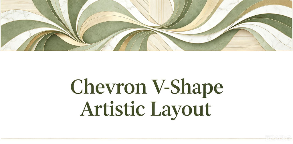 9505 Chevron Art Parquet Full Birch Multi-layer Core Solid Wood Oak Veneer  Engineered Flooring