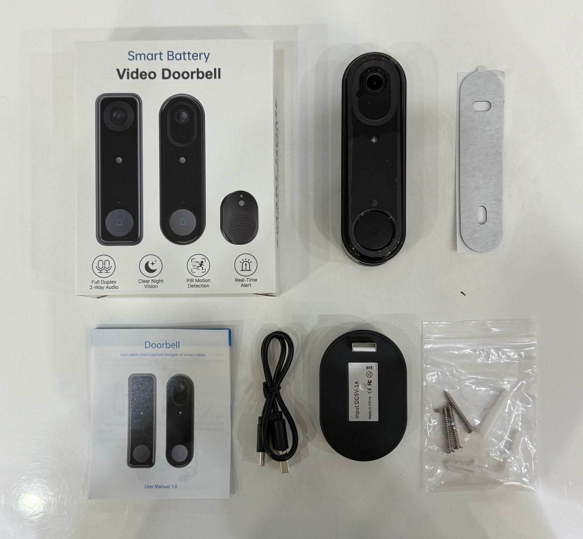 Intelligence Z80Doorbell for Home Use Low Power Consumption Wireless wifi Video Doorbell HD Night Vision Surveillance Doorbell with Ding Dong - 图片 16
