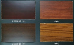 High Quality Veneered Against Rust Interior Modern Meranti Wooden Fire Rated Door - 图片 11