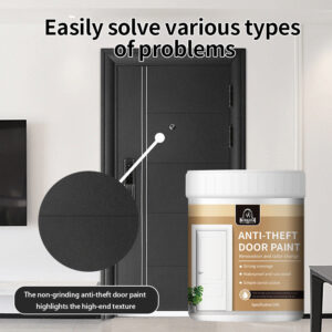 Entry Door Color Change Paint Anti-Theft Door Renovation Door Modification Color Change Self-Brush Metal Door Paint Anti-Theft Door Refresh Paint
