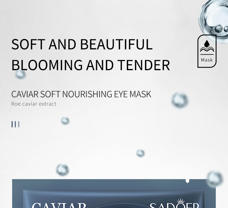 Eye Mask SADOER Caviar Eye Mask Pack Moisture replenishment Cross-border Foreign Trade Skincare Wholesale - 图片 33
