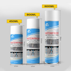baolisi Waterproof Leak Repair Spray for Roof, Exterior Wall, Roof Crack Repair, Leak Sealing Material, Coating, Self-Spray Repair