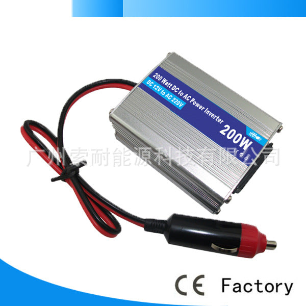 Vehicle Inverter200W DC12V Turn AC110V/220V Lazada Shopee E-commerce Export - 图片 6