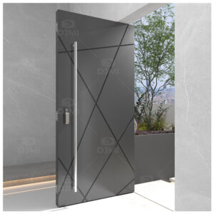 Factory Directly Supply Hot Residential Security Pivot Door Steel Entrance Eecurity Door