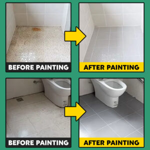 Tile Color Changing Paint Bathroom Kitchen Marble Floor Renovation Color Changing Tile Paint Wear-Resistant Floor Paint