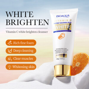All English Vitamins C Whitening Skin Care Set BIOAOUA Cleansing and Moisturizing Five-Piece Set  Wholesale